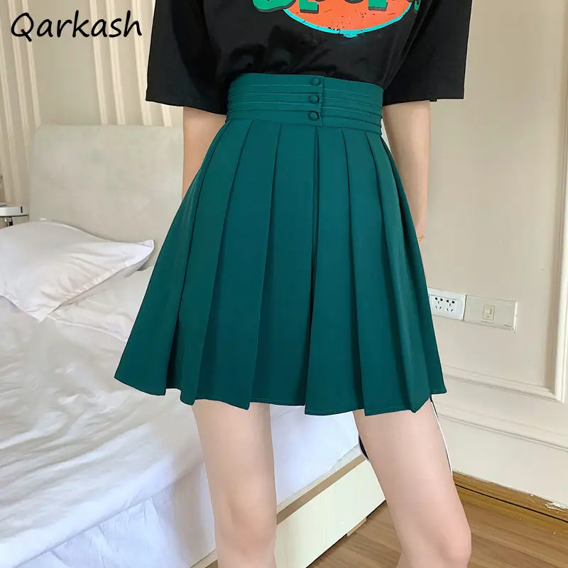 Pleated Skirts Women Mini High Waist Preppy Style Cool Streetwear Girlish Japan Summer New Ulzzang Sweet Chic All-match Faldas
Pleated Skirts Women Mini High Waist Preppy Style Cool Streetwear Girlish Japan Summer New Ulzzang Sweet Chic All-match Faldas