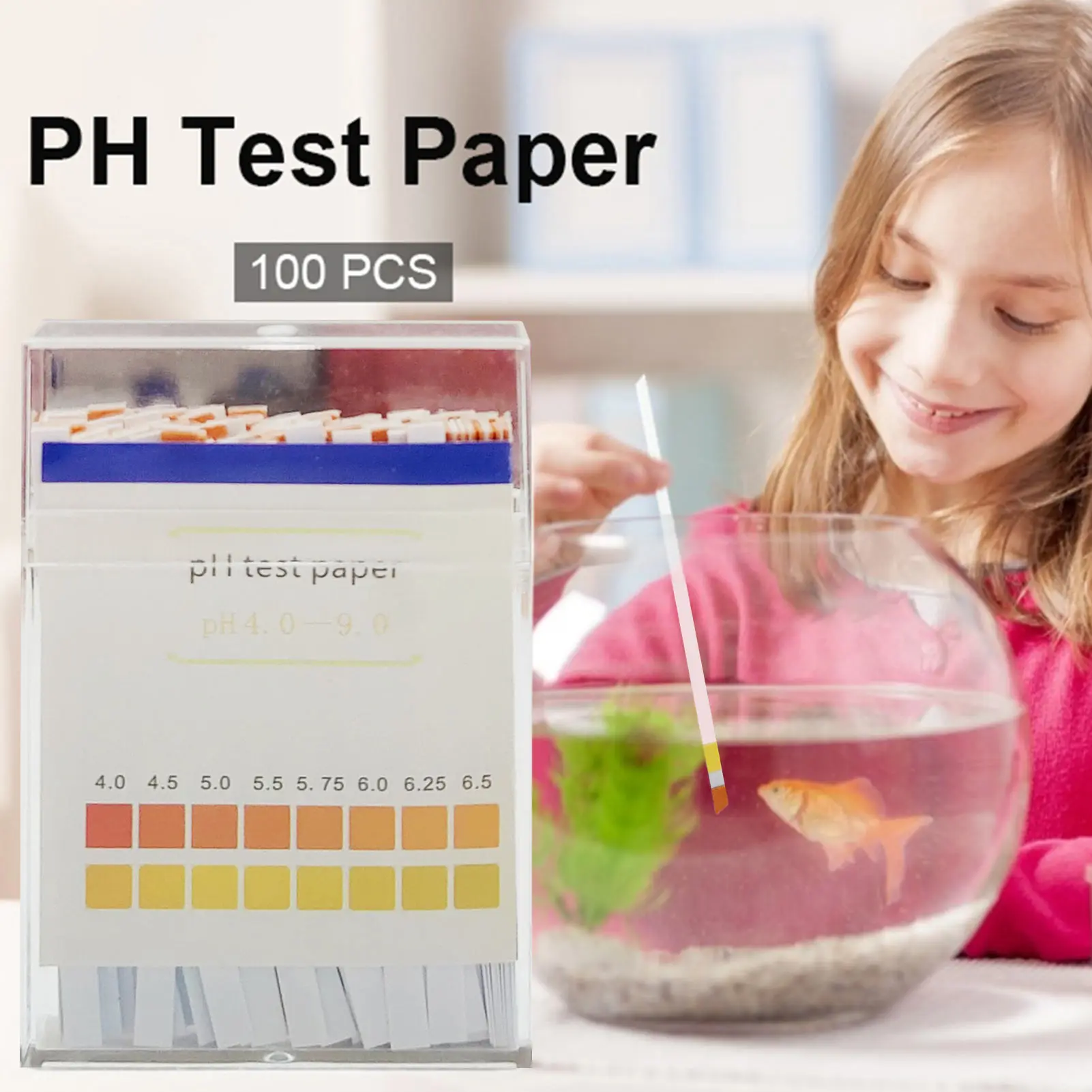 pH Tester Strips Litmus Paper Litmus Paper pH Tester Instant Read Two-color Universal Application for Saliva Urine Water Soil
pH Tester Strips Litmus Paper Litmus Paper pH Tester Instant Read Two-color Universal Application for Saliva Urine Water Soil