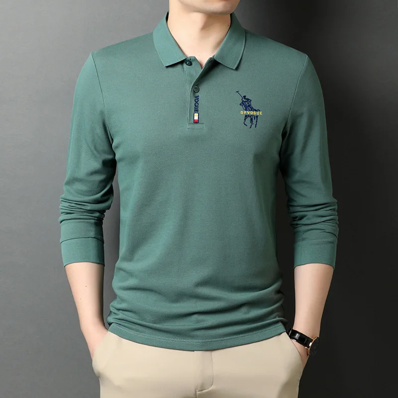 100% Cotton 2023 New Fashion Brand Designer Polo Shirts Men's Korean Striped Casual Long Sleeve Premium Tops
100% Cotton 2023 New Fashion Brand Designer Polo Shirts Men's Korean Striped Casual Long Sleeve Premium Tops