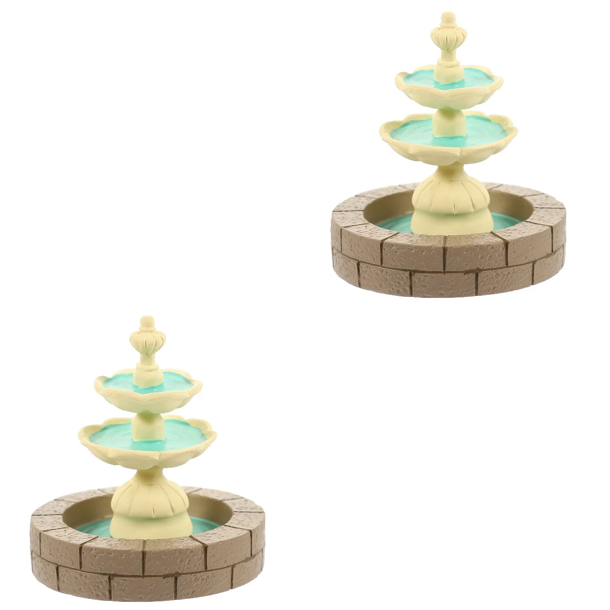 2 Count Outdoor Decoration Landscape Fountain Mini Statue Fake Decorate 7X6X76CM Simulation Resin Decorative Ornament Prop
2 Count Outdoor Decoration Landscape Fountain Mini Statue Fake Decorate 7X6X76CM Simulation Resin Decorative Ornament Prop