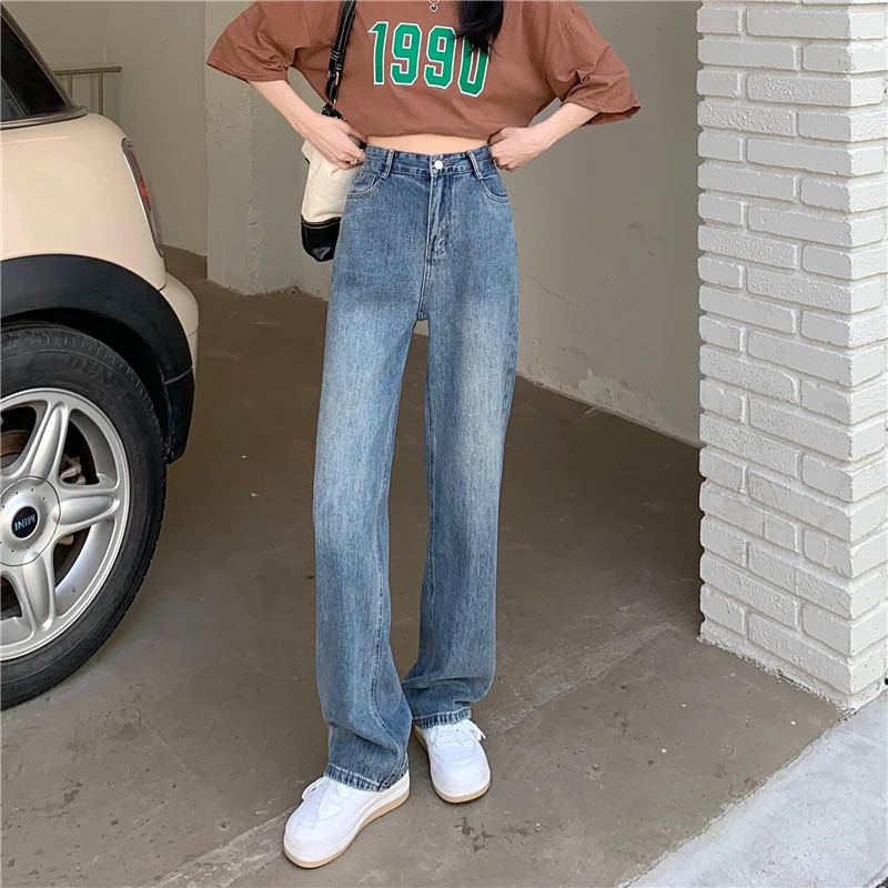 N3299 High waist jeans women's new straight loose all-match design retro raw edge wide leg pants jeans
N3299 High waist jeans women's new straight loose all-match design retro raw edge wide leg pants jeans