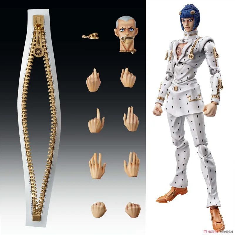 15cm JOJO's Bizarre Adventure Bruno Buccellati joint movable action figure Anime toys collection anime cartoon model
15cm JOJO's Bizarre Adventure Bruno Buccellati joint movable action figure Anime toys collection anime cartoon model