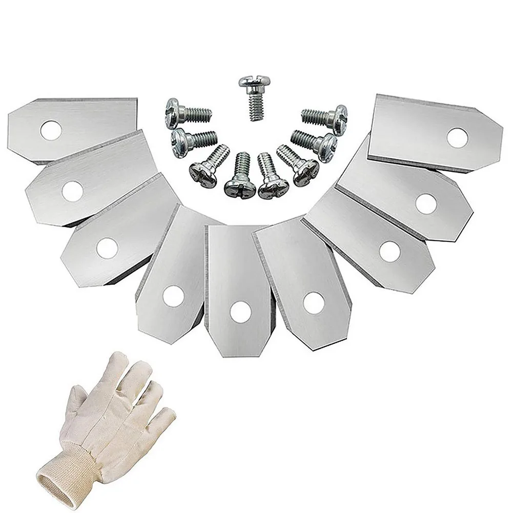 30pcs Trimmer Blades Electric Lawn Mower Blades Replacement Trimmer Cutter Stainless For Husqvarna Lawnmower Tools
30pcs Trimmer Blades Electric Lawn Mower Blades Replacement Trimmer Cutter Stainless For Husqvarna Lawnmower Tools