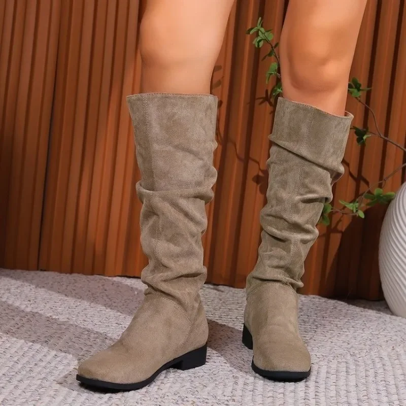 Western Boots Ladies Winter New Platform Women's Knee High Boots Fashion Outdoor Casual Long Boots Large Size Botas De Mujer
Western Boots Ladies Winter New Platform Women's Knee High Boots Fashion Outdoor Casual Long Boots Large Size Botas De Mujer