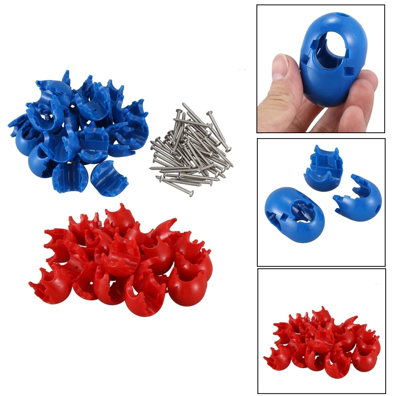 20Pcs Climbing Rope Net Plastic Connector Net Buckle Climbing Accessories For Outdoor Swing Climbing Rope Parts
20Pcs Climbing Rope Net Plastic Connector Net Buckle Climbing Accessories For Outdoor Swing Climbing Rope Parts