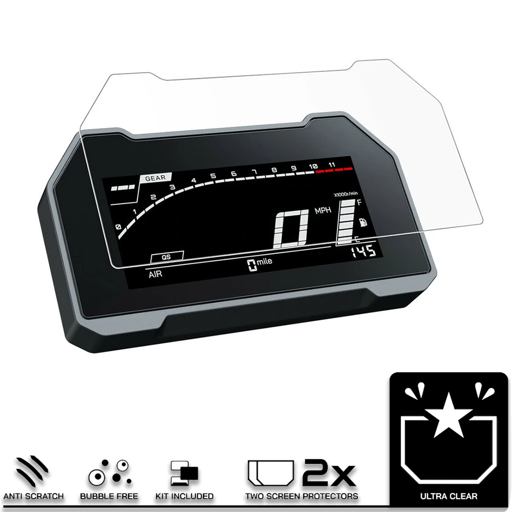 Dashboard Protector Film Fit For YAMAHA YZF R7 2021- Motorcycle Ultra-Clear Anti-Glare Cluster Screen Scratch YZFR7 TFT LCD
Dashboard Protector Film Fit For YAMAHA YZF R7 2021- Motorcycle Ultra-Clear Anti-Glare Cluster Screen Scratch YZFR7 TFT LCD