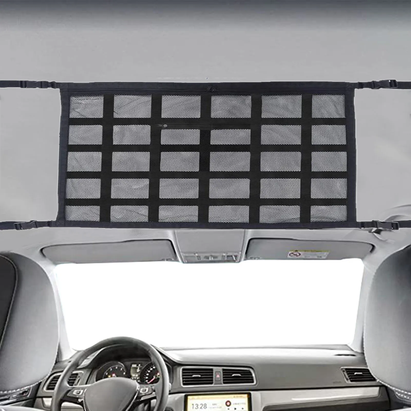 Car Ceiling Cargo Net Pocket Adjustable Car SUV Roof Net Long Trip Storage Bag Roof Cargo Net With Reinforcement Strap And
Car Ceiling Cargo Net Pocket Adjustable Car SUV Roof Net Long Trip Storage Bag Roof Cargo Net With Reinforcement Strap And