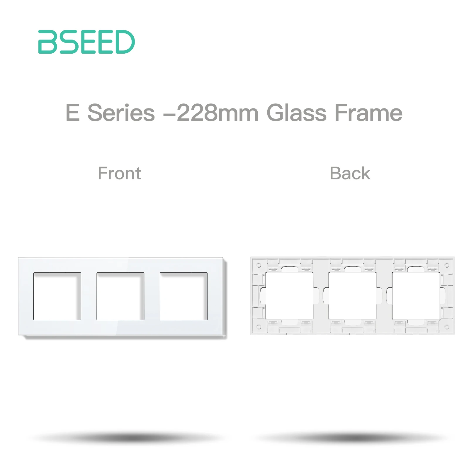 Переключатель света BSEED 1/2Gang стеклянная рамка
Переключатель света BSEED 1/2Gang стеклянная рамка