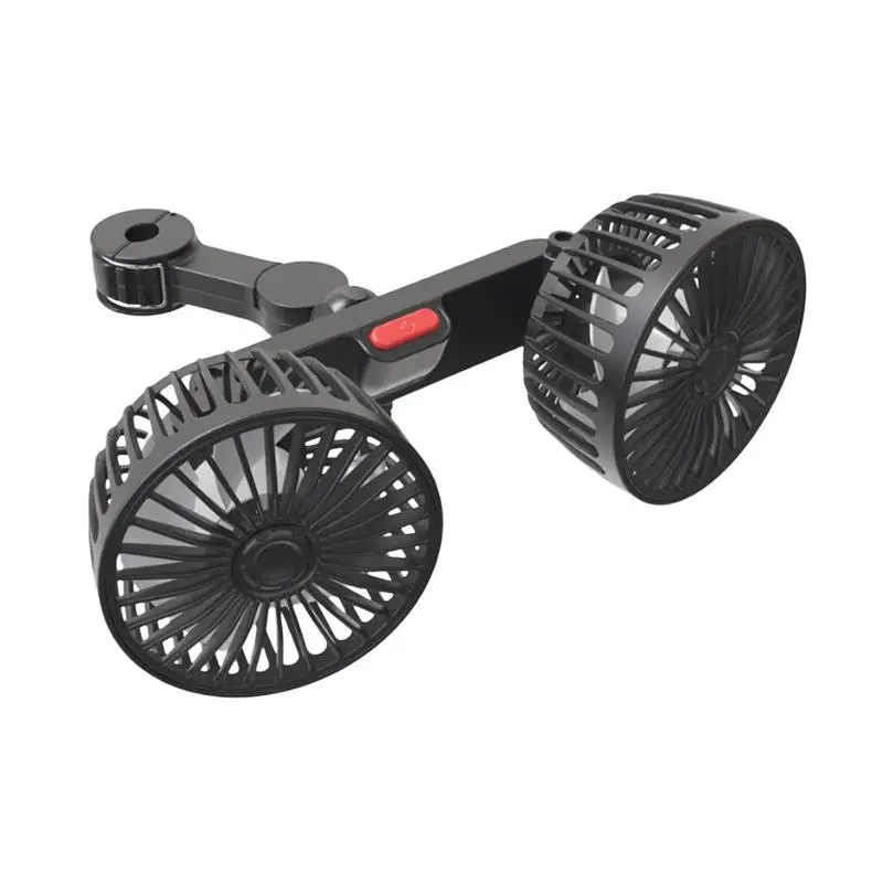Adjustable Dual Head Cooling Air Fan Brushless Motor Car Seat Back Cooling Fan USB Charging Portable Headrest Ventilation Fan
Adjustable Dual Head Cooling Air Fan Brushless Motor Car Seat Back Cooling Fan USB Charging Portable Headrest Ventilation Fan
