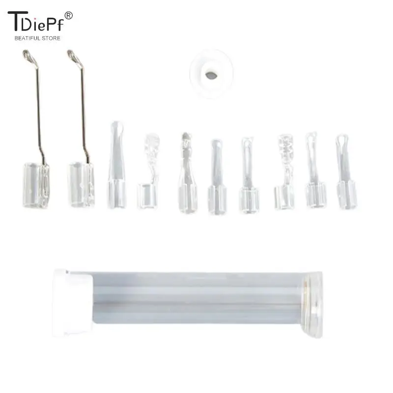 10/5Pcs/Set Ear Cleaner Replacement Tips 3.0-5.5 mm Universal Outer Diameter Ear Cleaner Replacement Visible Ear Spoon With Box
10/5Pcs/Set Ear Cleaner Replacement Tips 3.0-5.5 mm Universal Outer Diameter Ear Cleaner Replacement Visible Ear Spoon With Box