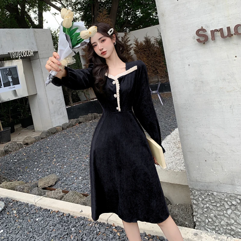 WEIHAOBANG 2022 Spring Summer Women New Solid Color Leisure Medium Long Skirt Women's Long Sleeve V-neck High Waist Slim Dress
WEIHAOBANG 2022 Spring Summer Women New Solid Color Leisure Medium Long Skirt Women's Long Sleeve V-neck High Waist Slim Dress