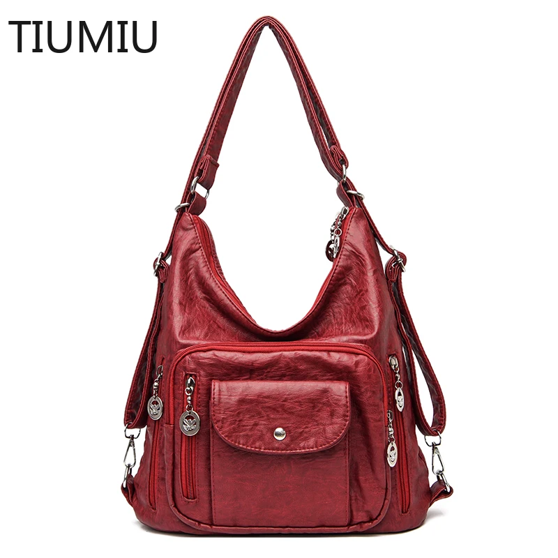 Women's Retro Waterproof PU Leather Messenger Bag Large Capacity Casual Shoulder Bag Brand Designer Casual Travel Handbag
Women's Retro Waterproof PU Leather Messenger Bag Large Capacity Casual Shoulder Bag Brand Designer Casual Travel Handbag