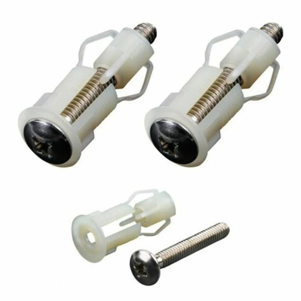 2pcs Top Fix Toilet Seat Screws Nut Cover Lid Pan Fixing WC Blind Hole Fitting Kits Universal Bathroom Accessories Replacement
2pcs Top Fix Toilet Seat Screws Nut Cover Lid Pan Fixing WC Blind Hole Fitting Kits Universal Bathroom Accessories Replacement