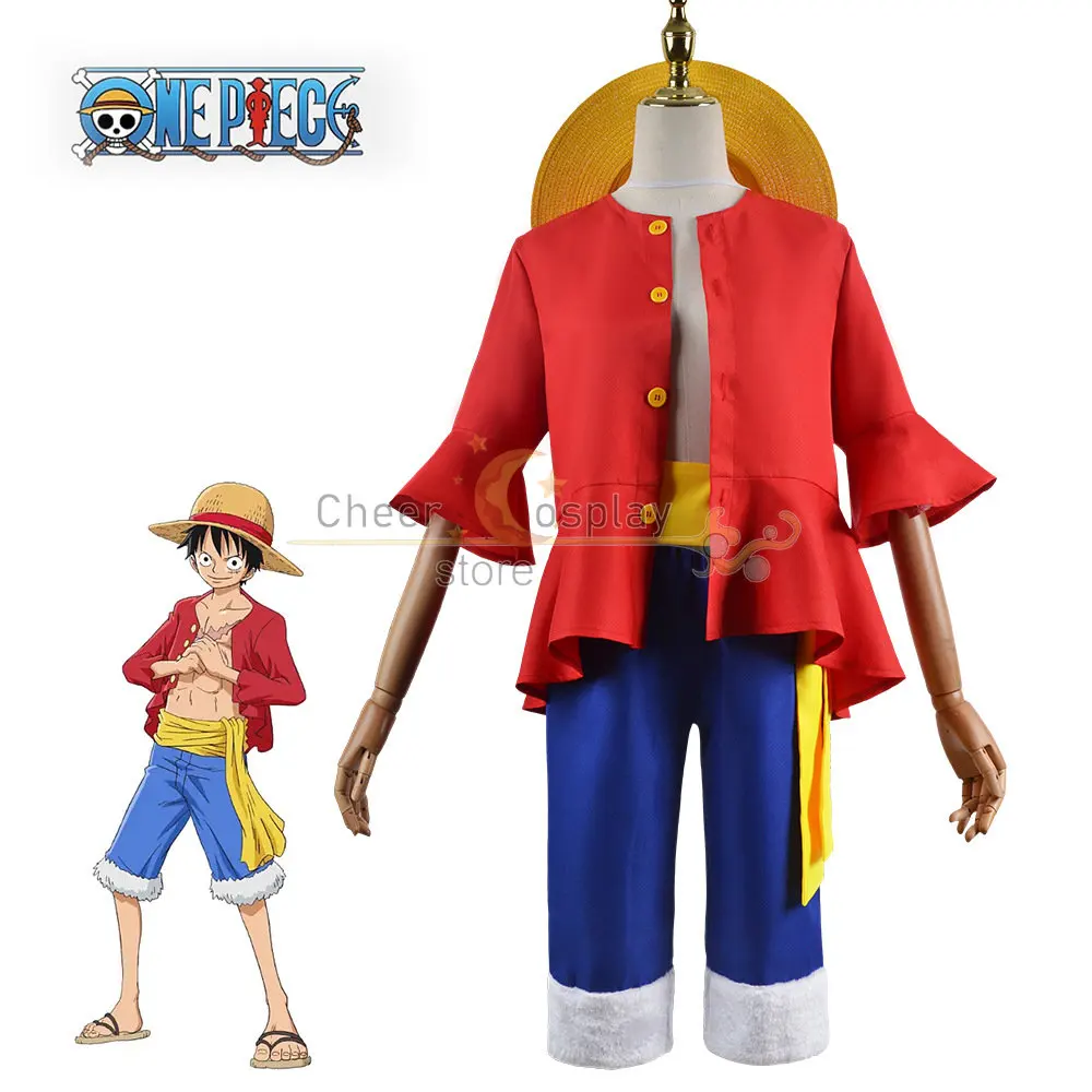 Cosplay Costume Monkey D. Luffy Cosplay Clothing Hat Halloween Carnival Party Anime Captain Luffy Outfit 
Cosplay Costume Monkey D. Luffy Cosplay Clothing Hat Halloween Carnival Party Anime Captain Luffy Outfit