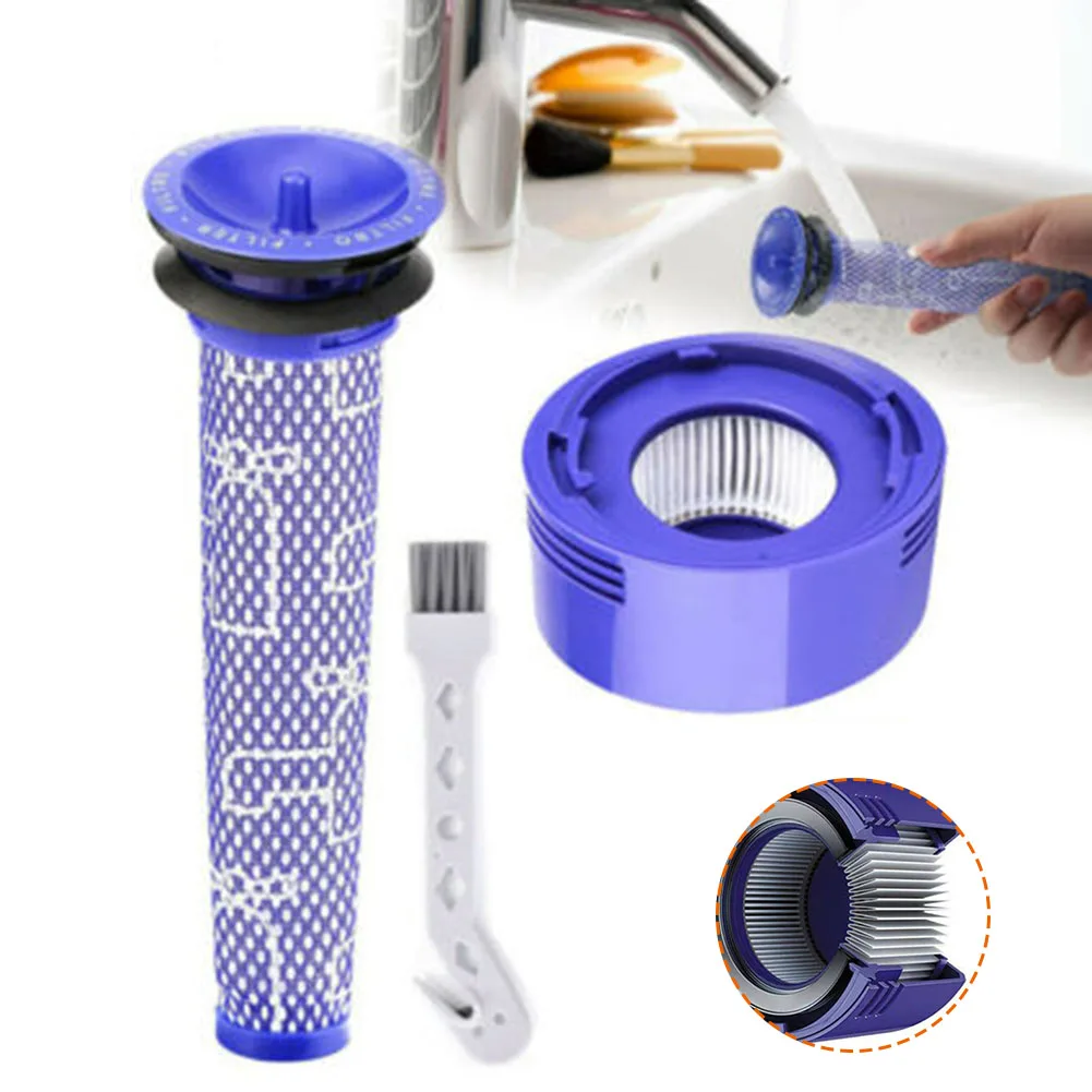 3PCS Vacuum Cleaner Spare Parts For Dyson V8 V7 Animal Absolute Cordless Vacuum Pre & Post Filter Kit Floor Cleaning
3PCS Vacuum Cleaner Spare Parts For Dyson V8 V7 Animal Absolute Cordless Vacuum Pre & Post Filter Kit Floor Cleaning