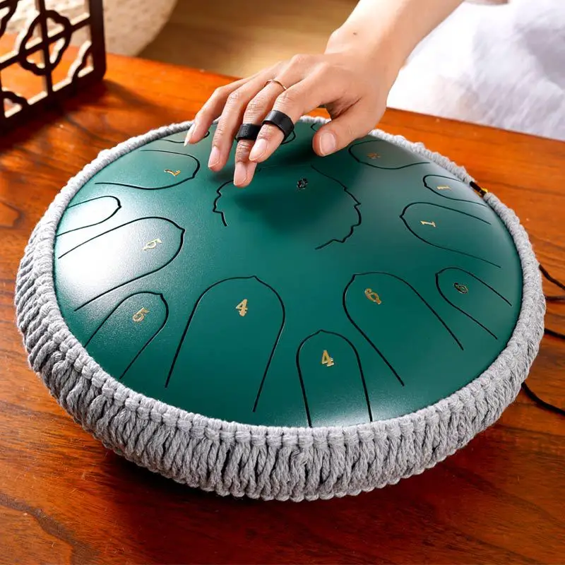 New Ethereal Drum 13 Inch 15 Tone Steel Tongue Drum Set Creative Tambourine Large Forgetting Worry Drums Musical Instrument Gift
New Ethereal Drum 13 Inch 15 Tone Steel Tongue Drum Set Creative Tambourine Large Forgetting Worry Drums Musical Instrument Gift