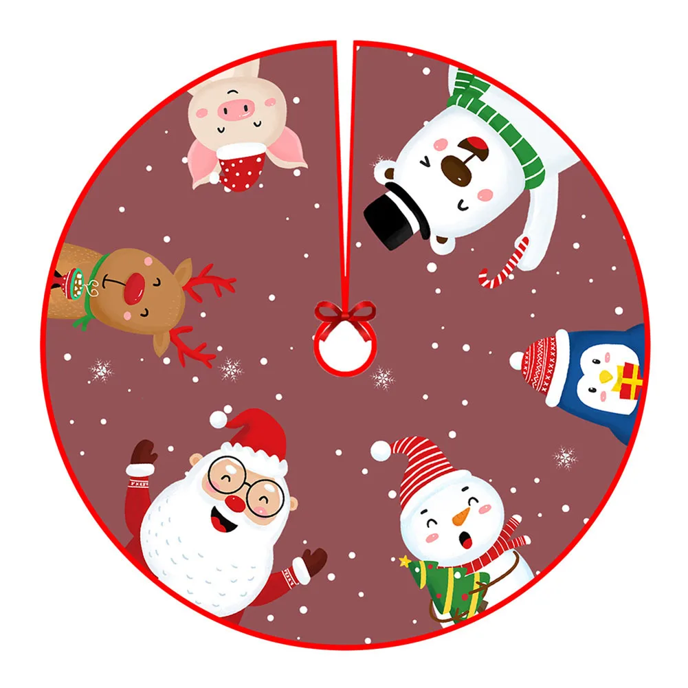 90CM Christmas Tree Skirt Xmas Tree Carpet Creative Cartoon Printing Tree Surround Cushion Christmas Tree Bottom Decoration
90CM Christmas Tree Skirt Xmas Tree Carpet Creative Cartoon Printing Tree Surround Cushion Christmas Tree Bottom Decoration