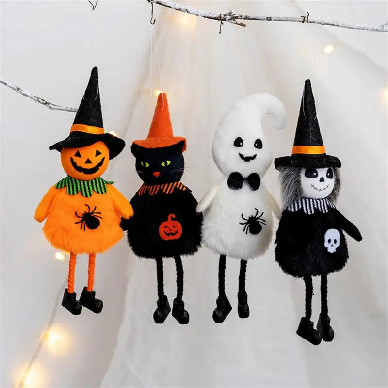 

1/4PC Halloween Pumpkin Doll Witch Ghost Drop Ornament Halloween Decoration For Home Halloween Decor Decoraciones Para Fiestas