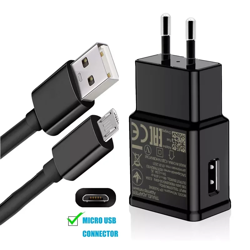 Micro USB Cable Wall Fast Charger for Samsung Galaxy A10 A10S A01 M01 J8 J730 J7 J6 J5 A6 A750 Adaptive Mobile Phone Charging
Micro USB Cable Wall Fast Charger for Samsung Galaxy A10 A10S A01 M01 J8 J730 J7 J6 J5 A6 A750 Adaptive Mobile Phone Charging