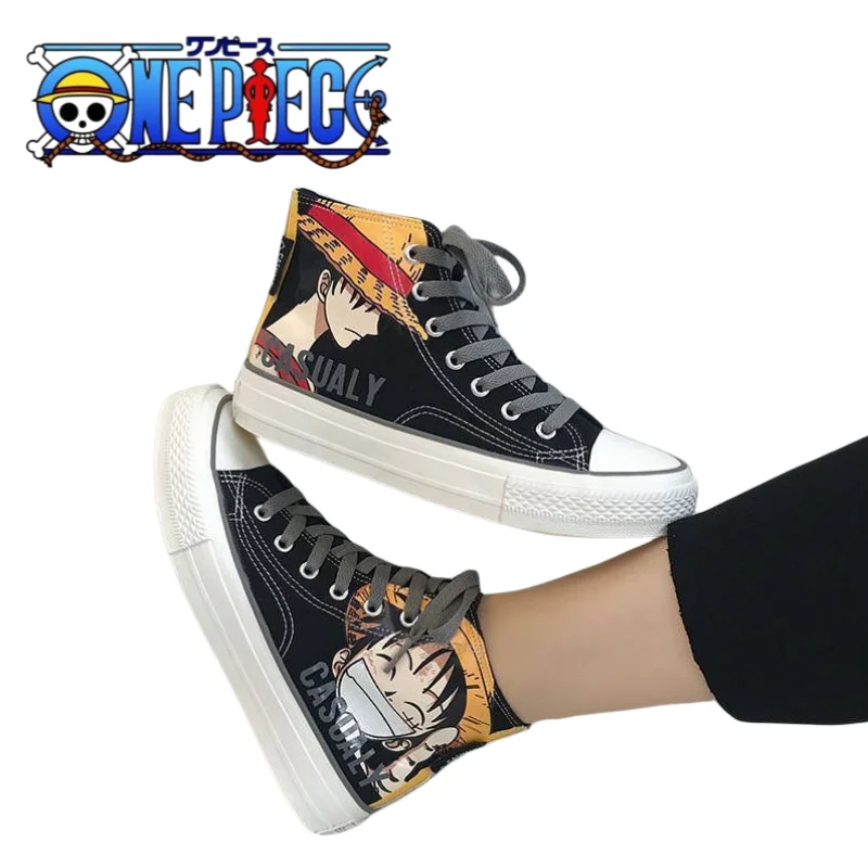 One Piece anime cartoon spring and summer trend all-match men and women high-top canvas shoes fashion casual sneakers sneakers
One Piece anime cartoon spring and summer trend all-match men and women high-top canvas shoes fashion casual sneakers sneakers