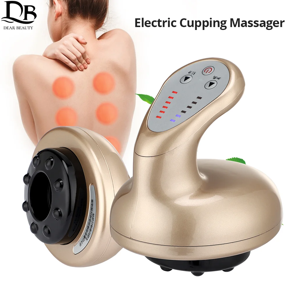 Electric Cupping Massager Vacuum Suction Cups Apparatus Guasha Scraping Device Meridian Fat Burning Body Slimming Negative Press
Electric Cupping Massager Vacuum Suction Cups Apparatus Guasha Scraping Device Meridian Fat Burning Body Slimming Negative Press