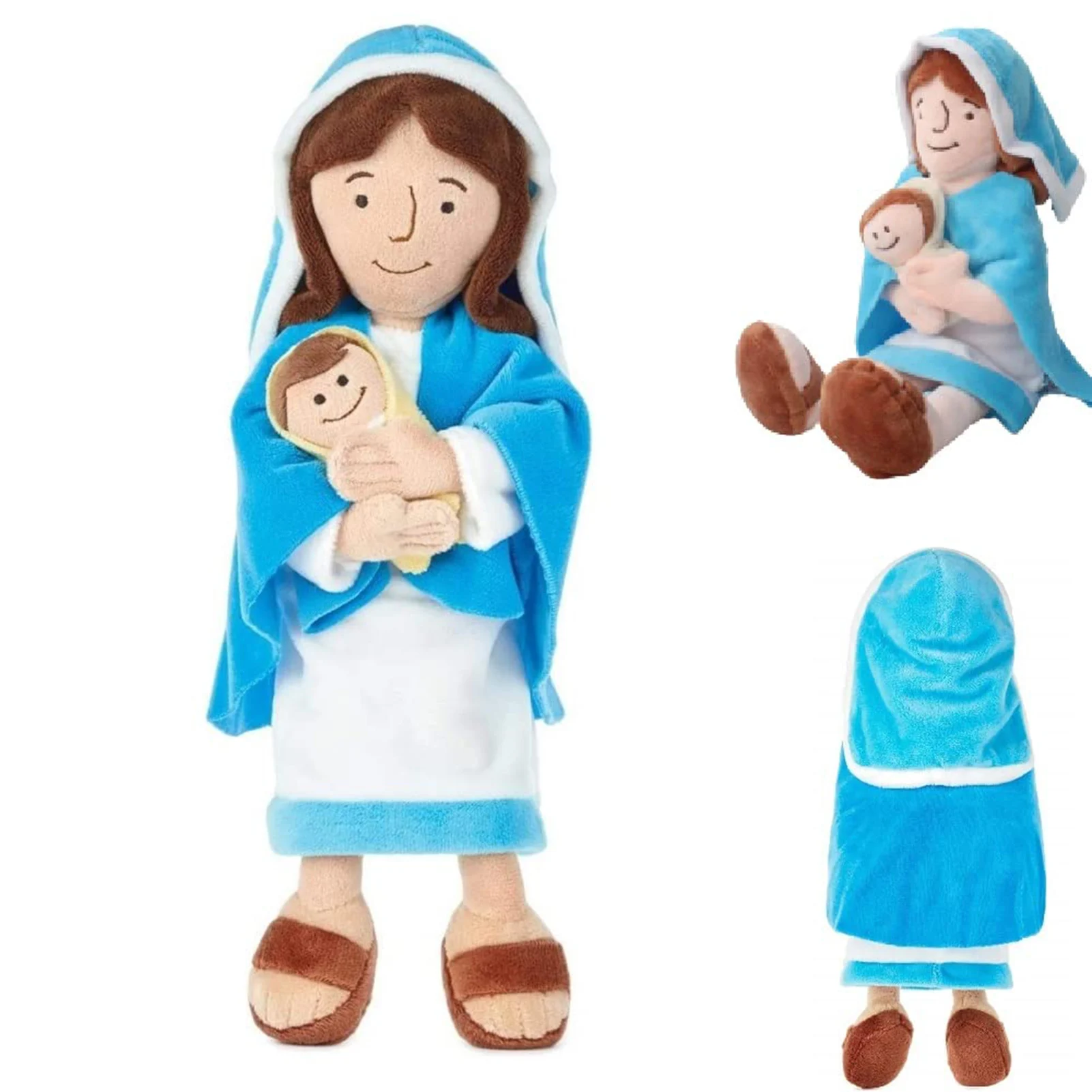 Stuffed Baby Jesus Doll Plush Toy With Virgin Mary Holding Baby Jesus Image Easter Blessing Virgin Mary Hug Toy For Kids Adults
Stuffed Baby Jesus Doll Plush Toy With Virgin Mary Holding Baby Jesus Image Easter Blessing Virgin Mary Hug Toy For Kids Adults