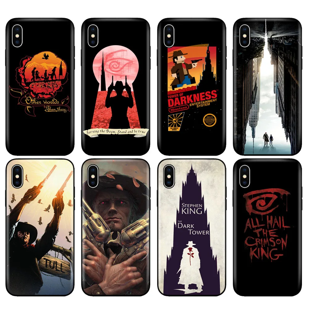 Black tpu case for iphone 5 5s SE 2020 6 6s 7 8 plus X 10 XR XS 11 pro MAX silicon cover case the dark tower Stephen King
Black tpu case for iphone 5 5s SE 2020 6 6s 7 8 plus X 10 XR XS 11 pro MAX silicon cover case the dark tower Stephen King