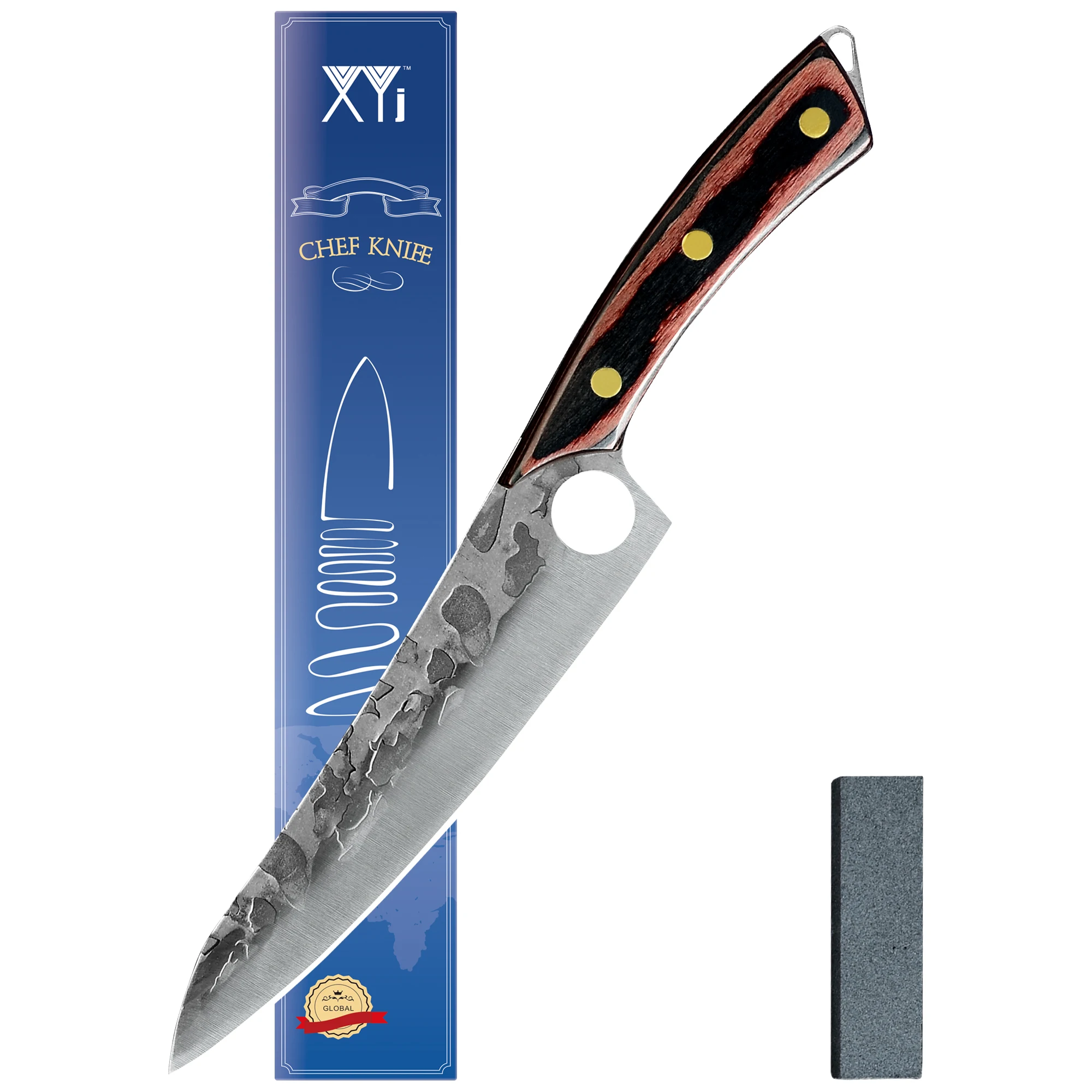 Stainless Steel Japanese Slicing Knife 8 Inch Full Tang Wood Handle Chef Kitchen Knives Tool Slicer Boning Filleting Fish Knife
Stainless Steel Japanese Slicing Knife 8 Inch Full Tang Wood Handle Chef Kitchen Knives Tool Slicer Boning Filleting Fish Knife