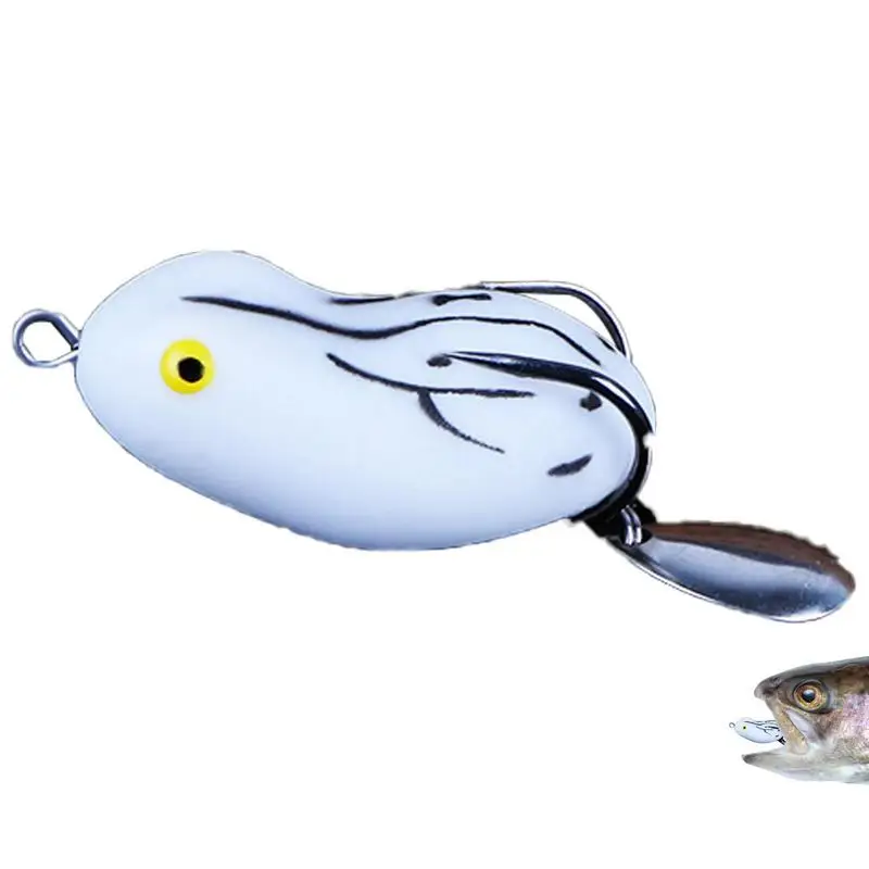 Trout Lures Frog Shape Fishing Lure With 2 Fishing Hooks Fishing Accessories And Equipment Freshwater Bait For Bass Trout Salmon
Trout Lures Frog Shape Fishing Lure With 2 Fishing Hooks Fishing Accessories And Equipment Freshwater Bait For Bass Trout Salmon