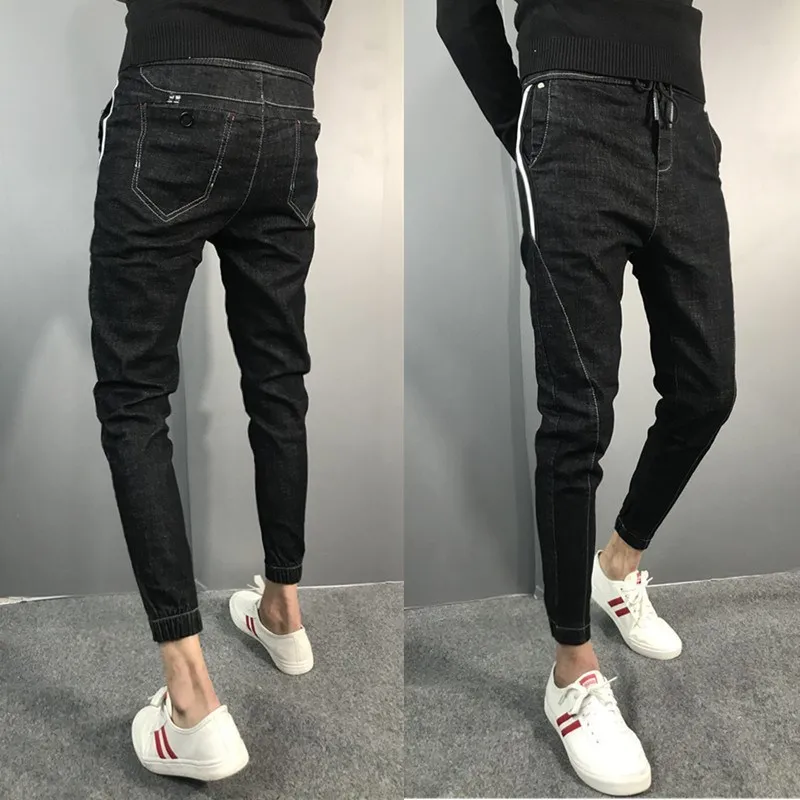 Spring Autumn 2022 Ruffian Handsome Skinny Jeans Men's Fashion Korean Designer Student Cowboy Leggings Pants Streetwear Men
Spring Autumn 2022 Ruffian Handsome Skinny Jeans Men's Fashion Korean Designer Student Cowboy Leggings Pants Streetwear Men