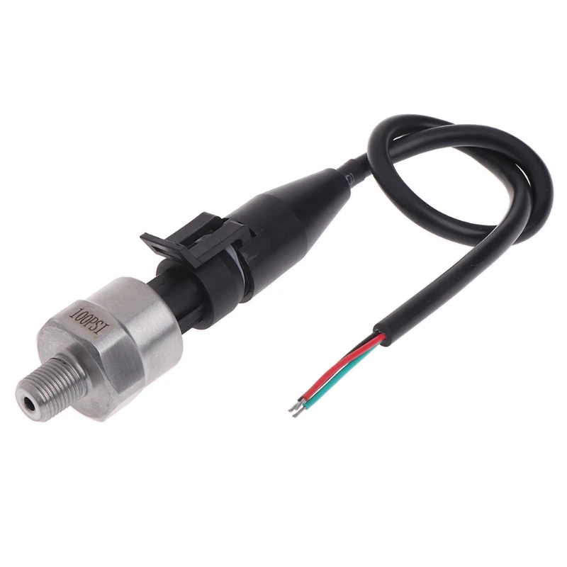 DC5V 1/8NPT Pressure Transducer Transmitter Sensor Stainless Steel Oil Air Water 
DC5V 1/8NPT Pressure Transducer Transmitter Sensor Stainless Steel Oil Air Water