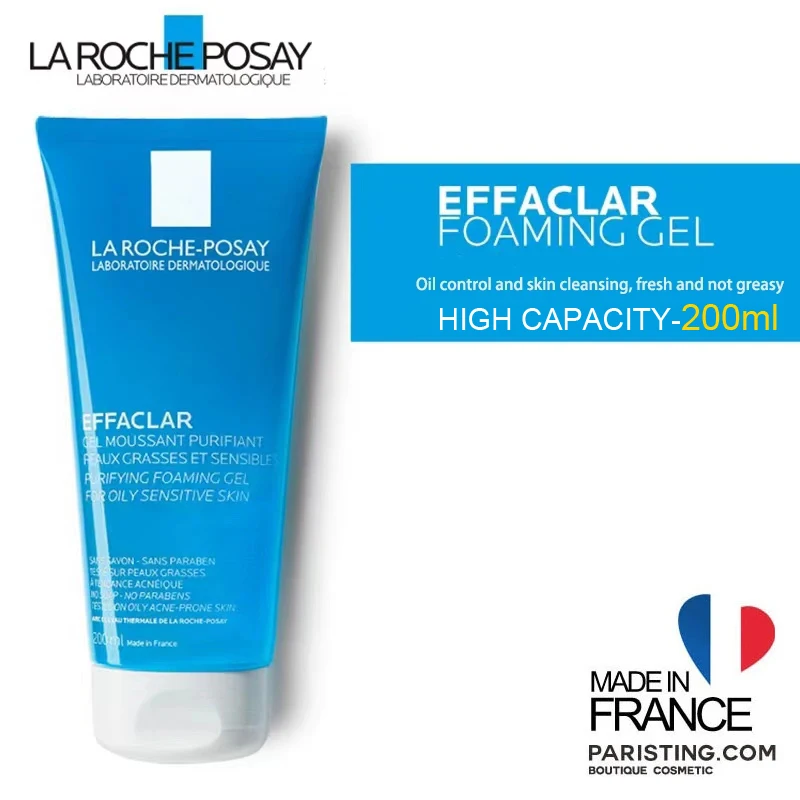La Roche Posay EFFACLAR Facial Cleanser Gel Moisturizing Oil-control Acne Removal Repair Sensitive Skin Face Deep Clean
La Roche Posay EFFACLAR Facial Cleanser Gel Moisturizing Oil-control Acne Removal Repair Sensitive Skin Face Deep Clean