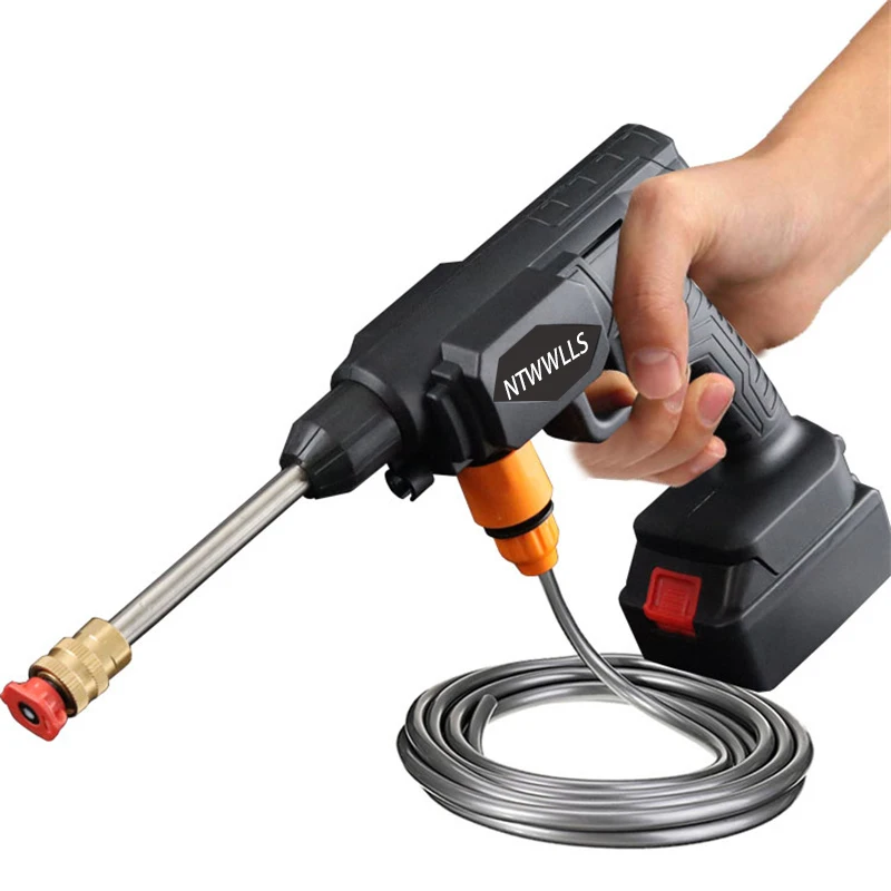 NTWWLLS 200W/300W Portable Wash Water Gun Adjustable High Pressure Nozzle to Clean Cars Quickly
NTWWLLS 200W/300W Portable Wash Water Gun Adjustable High Pressure Nozzle to Clean Cars Quickly