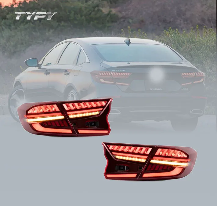 Tail Lamp Taillights Full LED 2018 2019 With Sequential Turn Signal Lights DRL For Honda 10th Accord
Tail Lamp Taillights Full LED 2018 2019 With Sequential Turn Signal Lights DRL For Honda 10th Accord