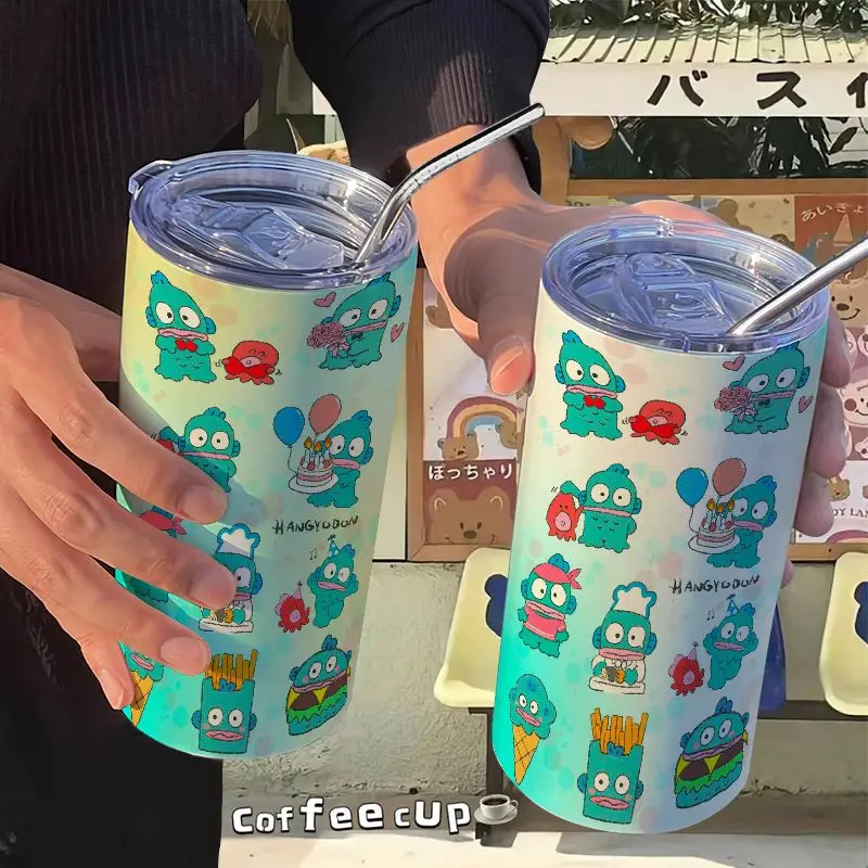 420 мл Hangyodon мультяшная кофейная кружка с соломинкой вакуумные фляжки Kawaii аниме Keroppi автомобильный портативный дорожный термос из нержавеющей стали чашка
420 мл Hangyodon мультяшная кофейная кружка с соломинкой вакуумные фляжки Kawaii аниме Keroppi автомобильный портативный дорожный термос из нержавеющей стали чашка