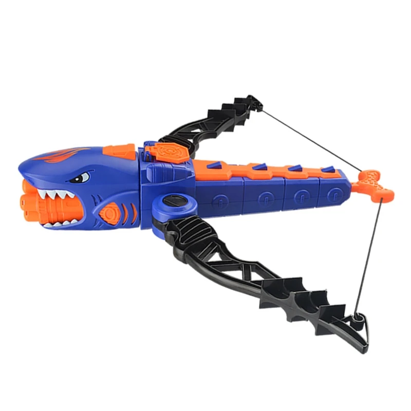 Bow and Arrow Set Shooting Game Toy for Children Boys Girls with Rotate Shark Head 12 EVA Soft Bullets Outdoor Present 2022 New
Bow and Arrow Set Shooting Game Toy for Children Boys Girls with Rotate Shark Head 12 EVA Soft Bullets Outdoor Present 2022 New