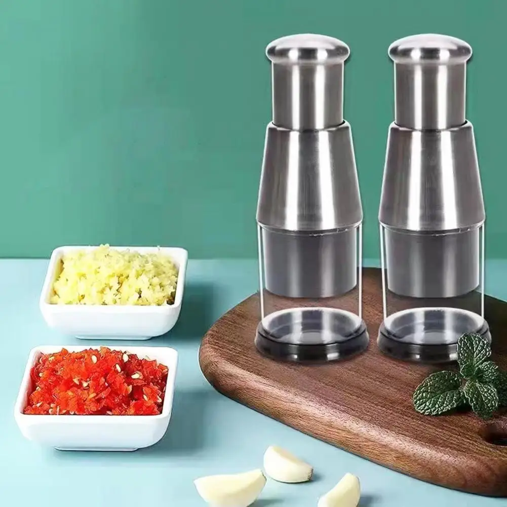 Manual Garlic Crusher Detachable Labor-saving Stainless Steel Sharp Blade Garlic Chopper Portable Garlic Masher for Home
Manual Garlic Crusher Detachable Labor-saving Stainless Steel Sharp Blade Garlic Chopper Portable Garlic Masher for Home