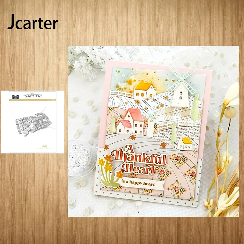 Metal Cutting Dies House Buildings Craft Stencil for Scrapbooking Handmade Tools Making Album Model Punch Blade Decor Template
Metal Cutting Dies House Buildings Craft Stencil for Scrapbooking Handmade Tools Making Album Model Punch Blade Decor Template