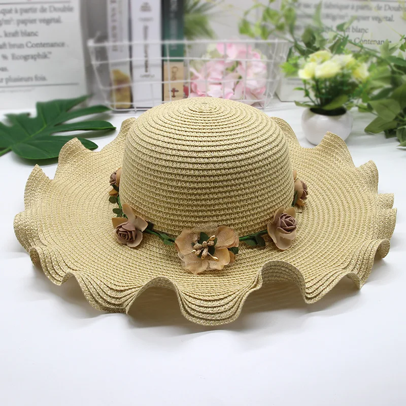 Women'S Summer Hat Foldable Hollow Lace Trim Straw Hat Girls Outdoor Travel Wide Brim Casual Hat Bucket Hats Beach Sunscreen Hat
Women'S Summer Hat Foldable Hollow Lace Trim Straw Hat Girls Outdoor Travel Wide Brim Casual Hat Bucket Hats Beach Sunscreen Hat