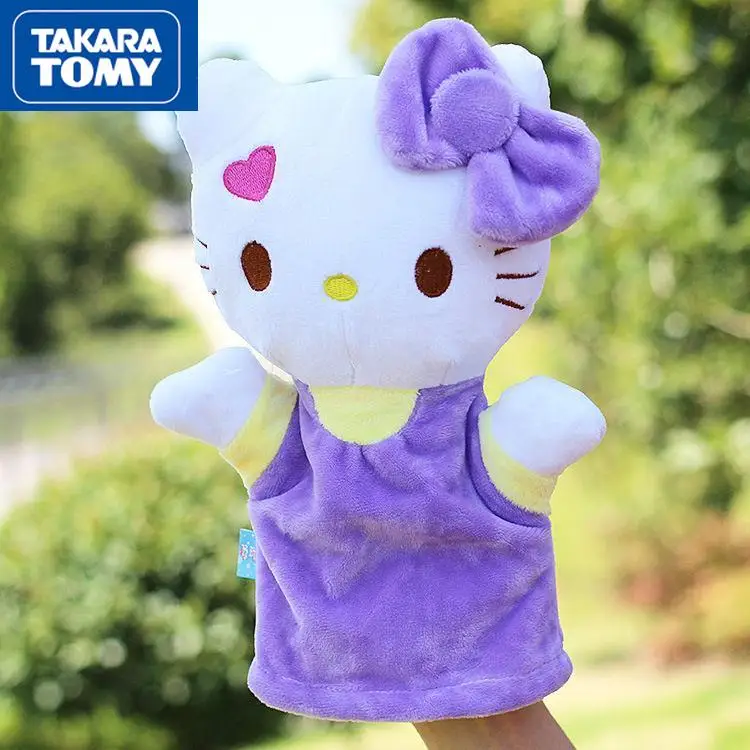 TAKARA TOMY cartoon Hello Kitty plush toy doll multi-functional sleep with storytelling cute plush hand puppet
TAKARA TOMY cartoon Hello Kitty plush toy doll multi-functional sleep with storytelling cute plush hand puppet