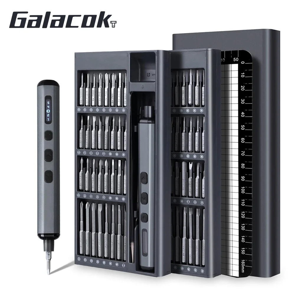 Электрическая прецизионная отвертка Galacok 68 в 1
Электрическая прецизионная отвертка Galacok 68 в 1