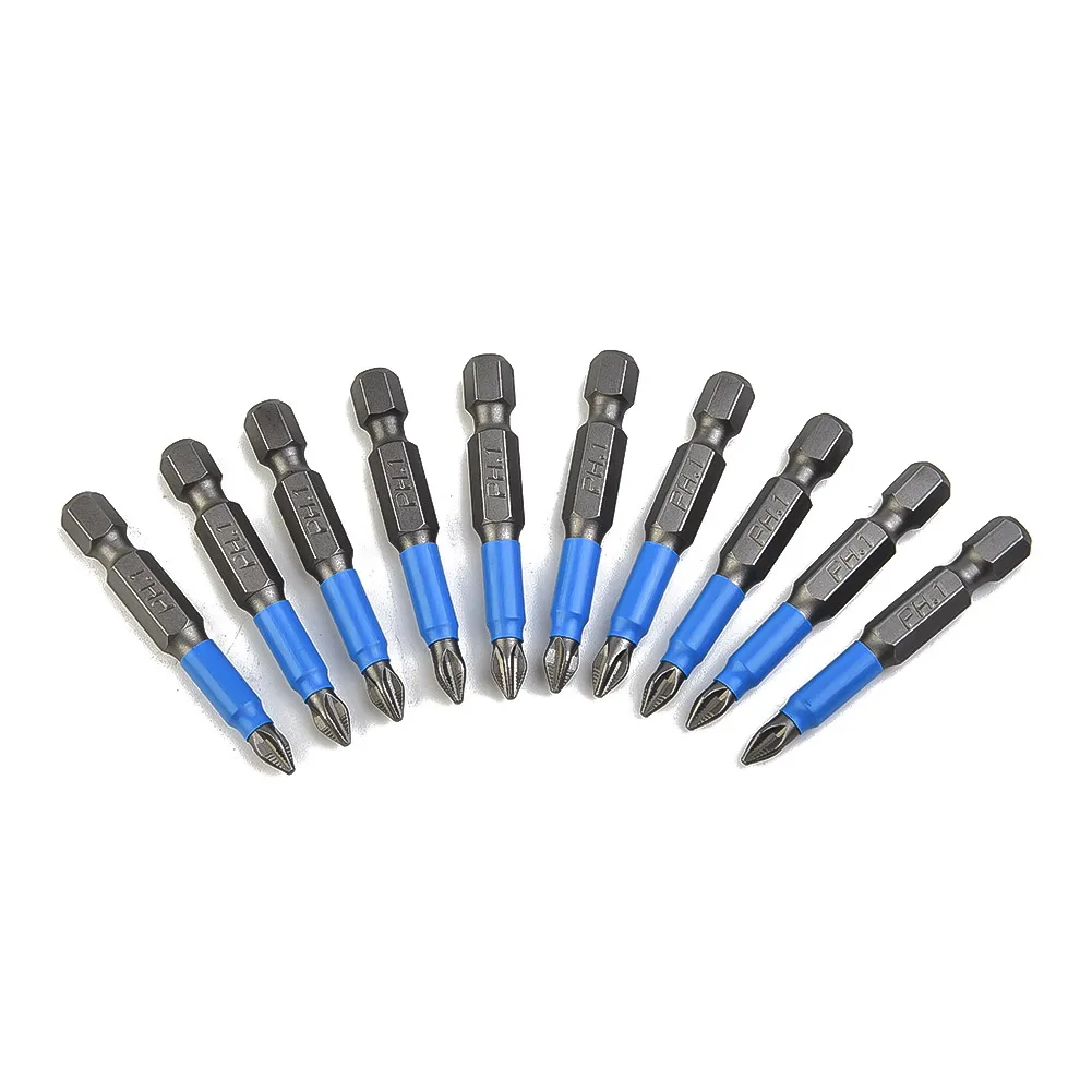 Durable Practical Useful Screwdriver Bits 10pcs Alloy Steel Equipment Magnetic Nutdrivers PH1/PH2/PH3/PZ1/PZ2/PZ3
Durable Practical Useful Screwdriver Bits 10pcs Alloy Steel Equipment Magnetic Nutdrivers PH1/PH2/PH3/PZ1/PZ2/PZ3