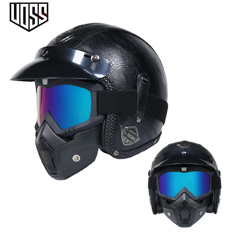 High Strength ABS Four Seasons Retro Classic 3/4 Helmet,For Harley Motorcycle Racing Kart Protective Helmet,For Men and Women
High Strength ABS Four Seasons Retro Classic 3/4 Helmet,For Harley Motorcycle Racing Kart Protective Helmet,For Men and Women