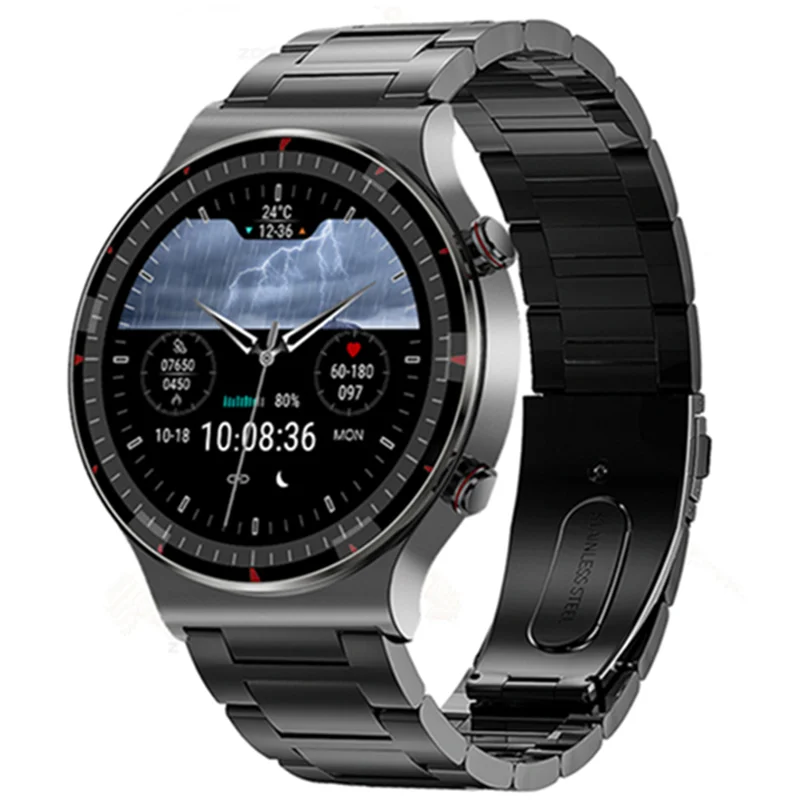 G08 Smart Watch Medical Grade ECG PPG 24H Heart Rate Blood Oxygen Health Monitoring Men Women Fitness Sport Smartwatch
G08 Smart Watch Medical Grade ECG PPG 24H Heart Rate Blood Oxygen Health Monitoring Men Women Fitness Sport Smartwatch