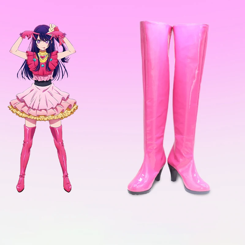 COSLEE Anime Oshi No Ko Ai Hoshino Cosplay Boots Shoes Pink PU Leather Women Boots Custom Made 35-45
COSLEE Anime Oshi No Ko Ai Hoshino Cosplay Boots Shoes Pink PU Leather Women Boots Custom Made 35-45