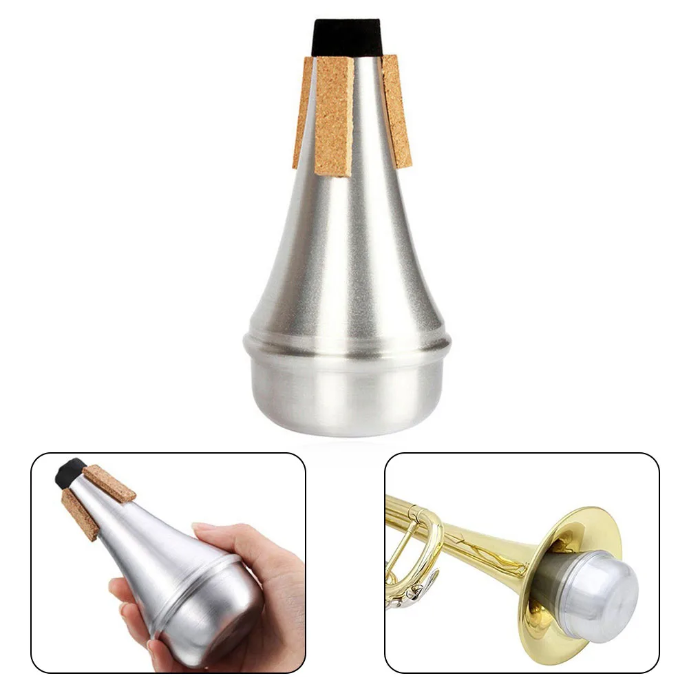 Aluminium Trumpets Mute Silencer Practice Beginner Light-weight Trumpet Tool Brass Silencer Trumpetuniversal Instrument Accesso
Aluminium Trumpets Mute Silencer Practice Beginner Light-weight Trumpet Tool Brass Silencer Trumpetuniversal Instrument Accesso