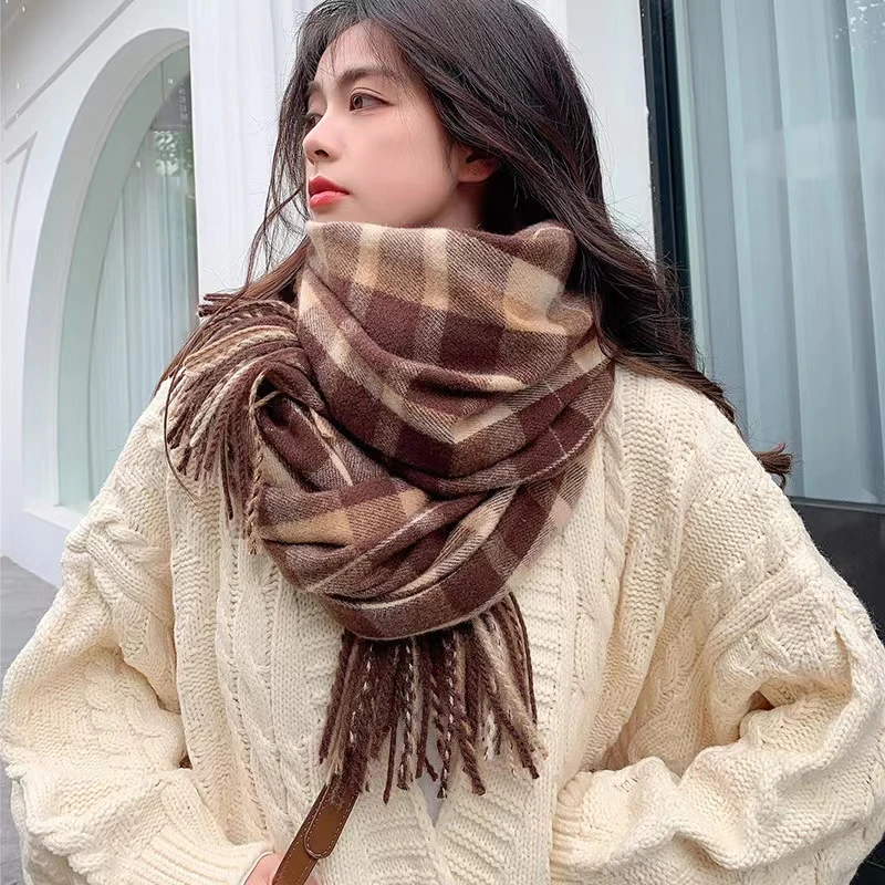 Британский Эдинбургский клетчатый теплый шарф шаль в студенческом стиле шотландский клетчатый шарф Корейская и зимняя кашемировая шаль
Британский Эдинбургский клетчатый теплый шарф шаль в студенческом стиле шотландский клетчатый шарф Корейская и зимняя кашемировая шаль