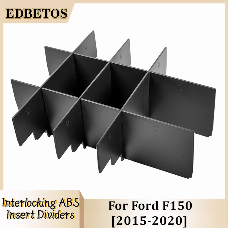 Center Console Organizer Divider For Ford F-150 2015-2020, Armrest Console Interlocking Insert Dividers F-150 Accessories
Center Console Organizer Divider For Ford F-150 2015-2020, Armrest Console Interlocking Insert Dividers F-150 Accessories