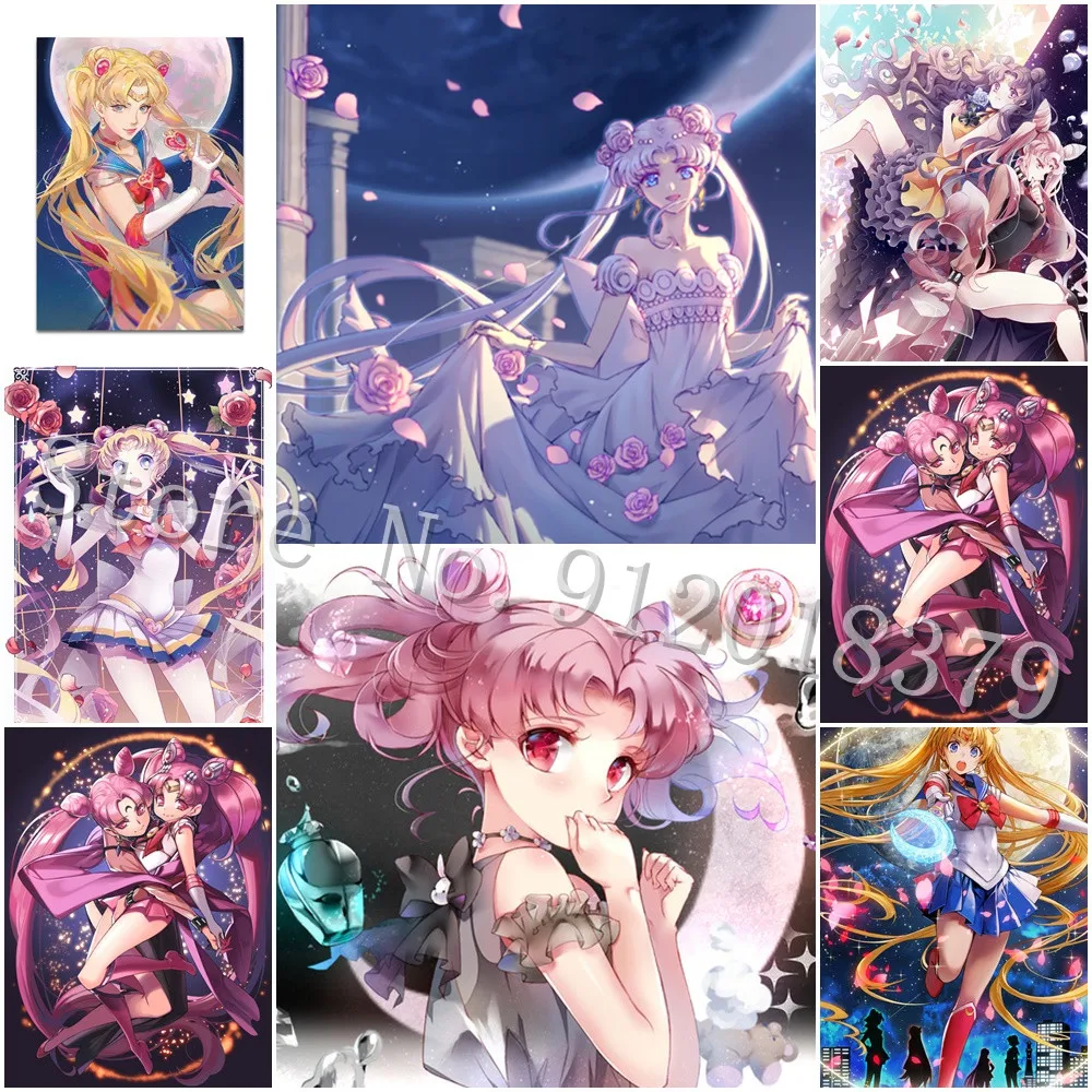 Sailor Moon Cartoon 5D Diamond Mosaic Art Embroidered Cross Stitch Japanese Classic Anime Diamond Painting Wall Stickers Gifts
Sailor Moon Cartoon 5D Diamond Mosaic Art Embroidered Cross Stitch Japanese Classic Anime Diamond Painting Wall Stickers Gifts