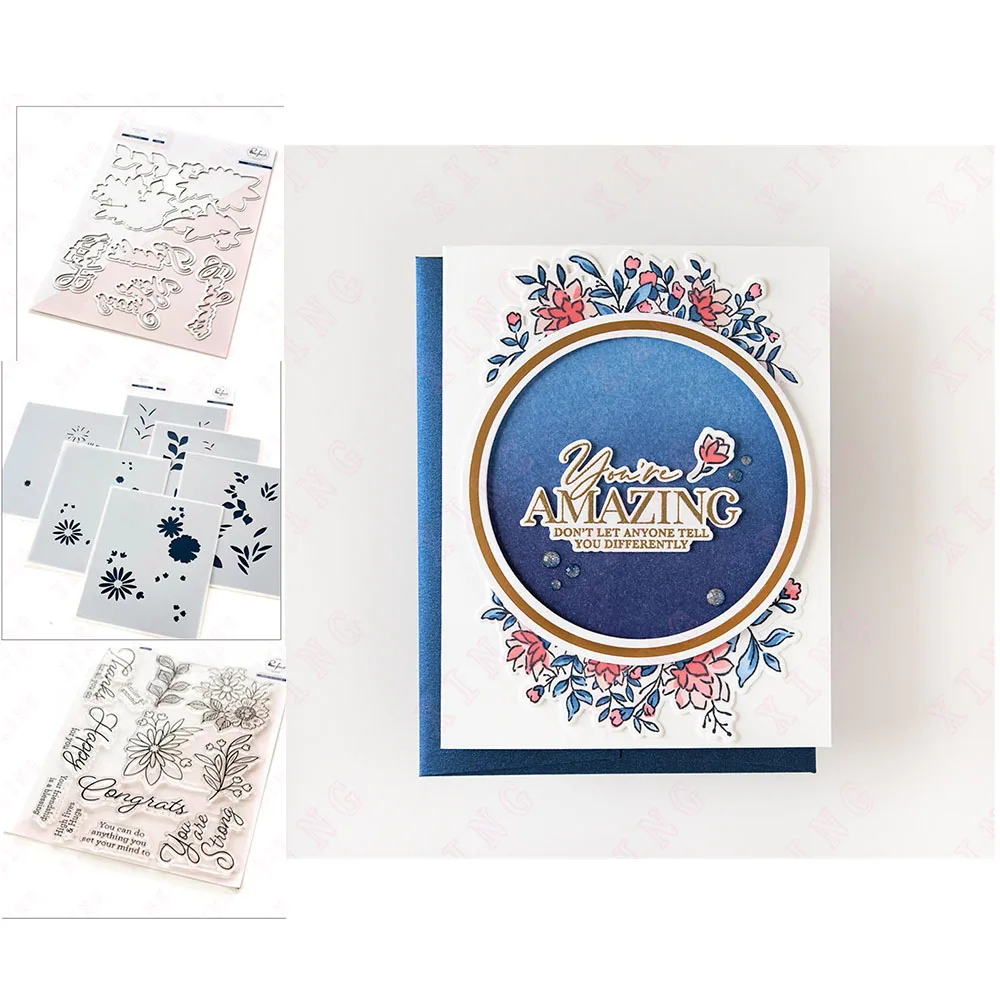 Happy for You New Metal Cutting Dies Scrapbook Diary Embossing Silicone Stamps Diy Handmade Craft Album Card Layered Stencil Set
Happy for You New Metal Cutting Dies Scrapbook Diary Embossing Silicone Stamps Diy Handmade Craft Album Card Layered Stencil Set